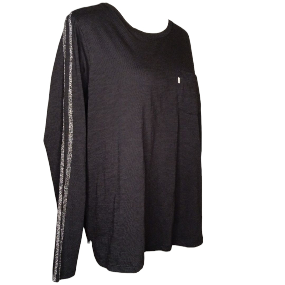 LEVI'S Black Long Sleeve Top Sz XL